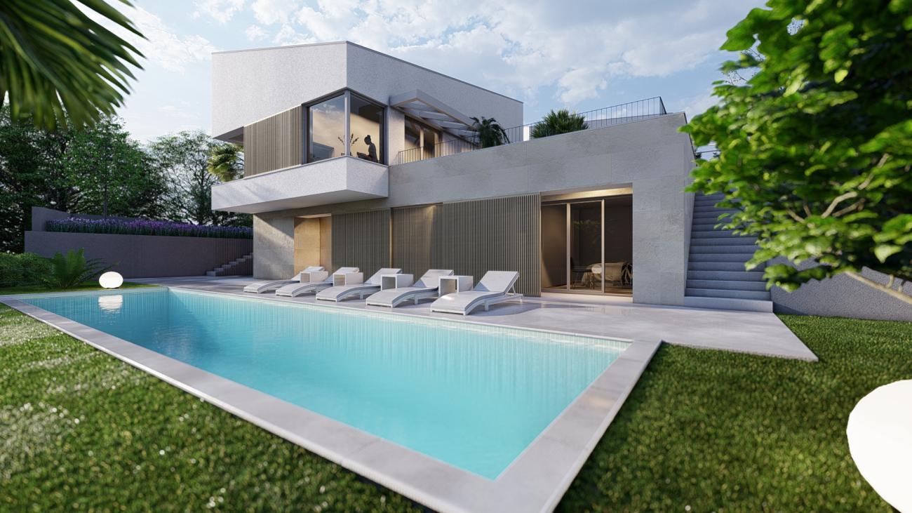 Villa de 4 dormitorios 190 m² Malinska, Croacia