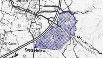 Sv.Helena industrial zone at the border of Zagreb 