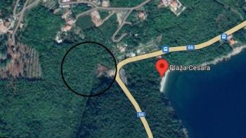 Urban land plot in Medveja over lovely beach 