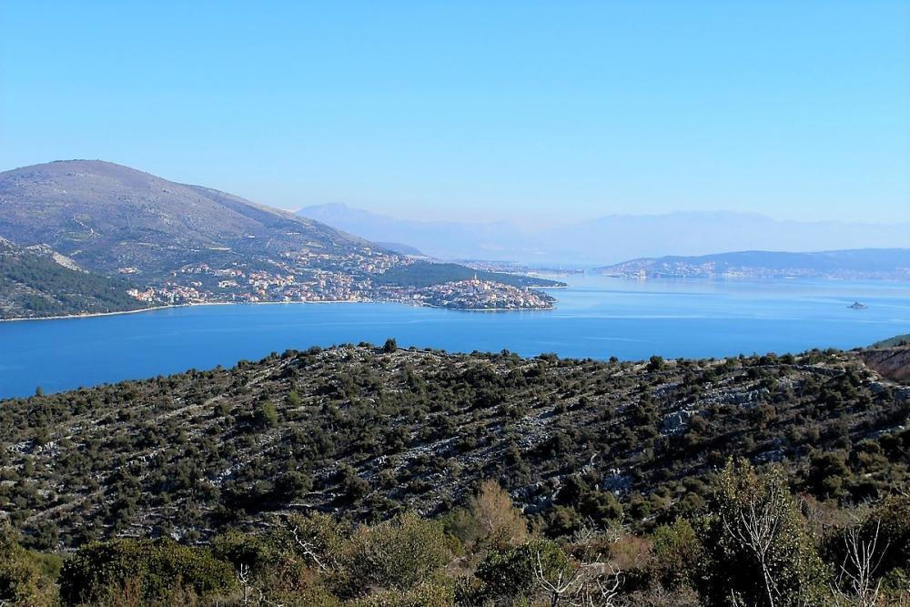 Large estate with sea view for sale in Marina, Trogir area 