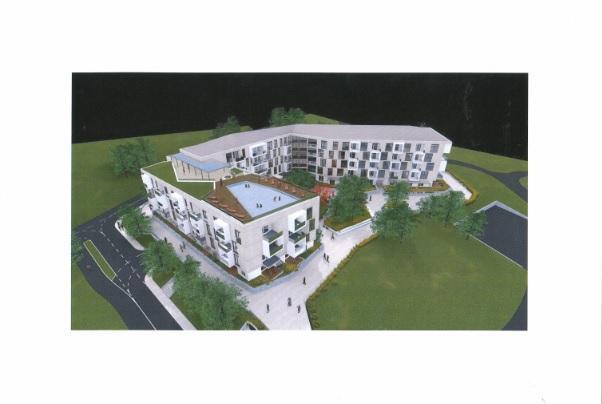 Greenfield project in Poville - carehome for seniors by the sea or luxury 4**** star apart-complex for 111 apartments 