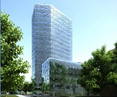 Super projet d'investissement du centre d'affaires à Zagreb sur la rue Miramarska 