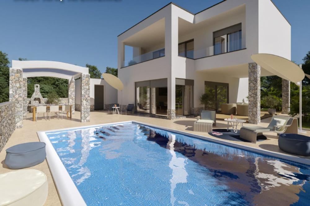 Neue Villa mit Pool und Panoramameerblick! 