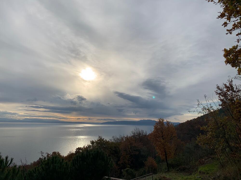 Building land in Lovran with sea view 