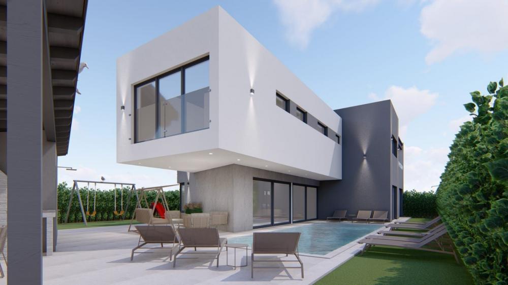 Luxury modern villa with pool, Pula, Medulin 