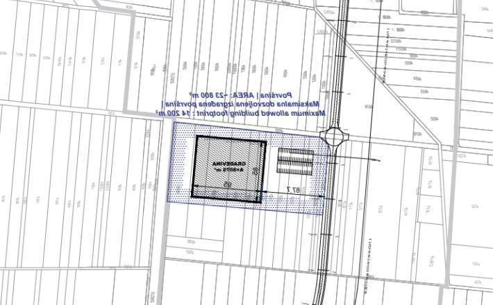 Land plot for factory construction in Zagreb suburb 