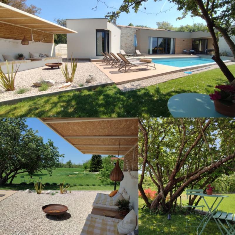 Perfect single-level villa in Bertoši, Pazin - special design and unique impression 