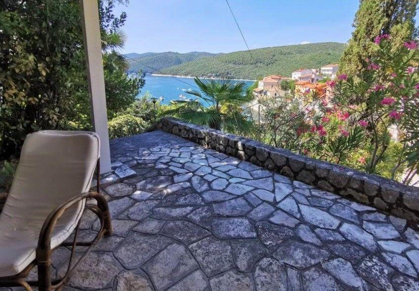 Detached house second row to the sea in popular touristic Rabac 