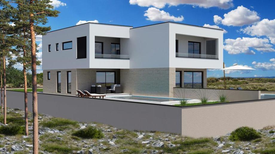 Appealing modern villa between Vodice and Tribunj 
