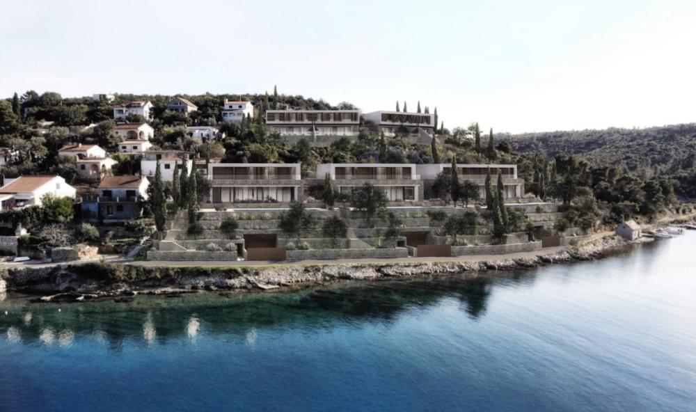 Nouveau complexe de 1ère ligne de 7 villas de luxe sur l'île de Solta 