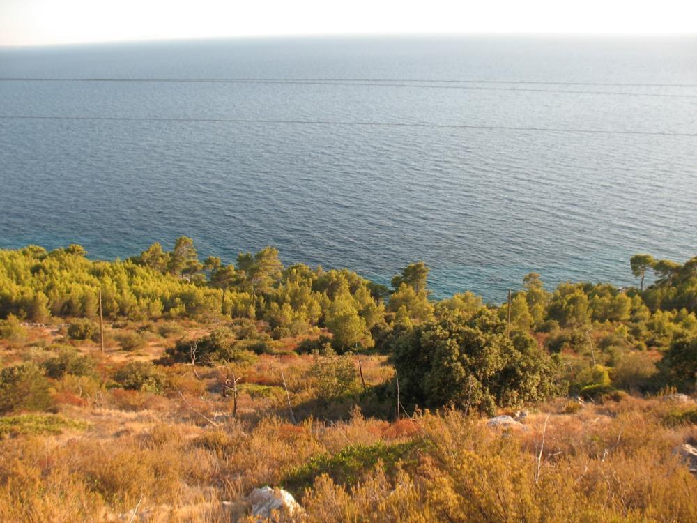 Exceptional T2 zoned land by the sea on Hvar 