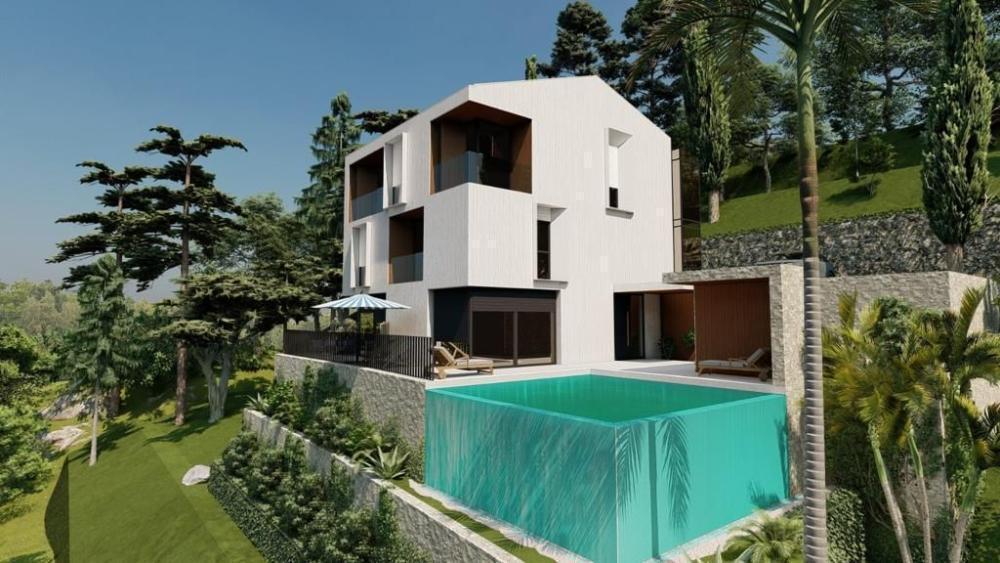 Ultramodern villa in Mošćenička Draga, with swimming pool and sea views 