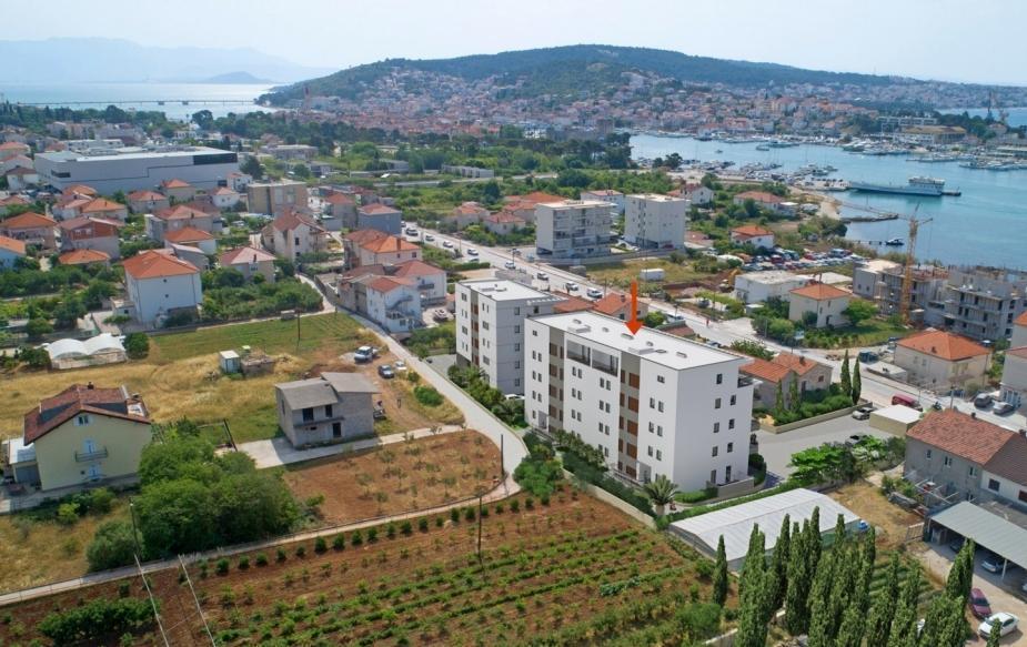 Új, kivételes apartmankomplexum Trogir környékén - alacsony árak! 