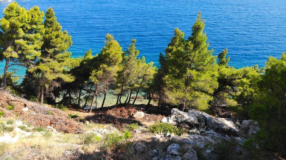 Faszinierendes Grundstück in erster Reihe für eine Luxusvilla an der Riviera von Omis 