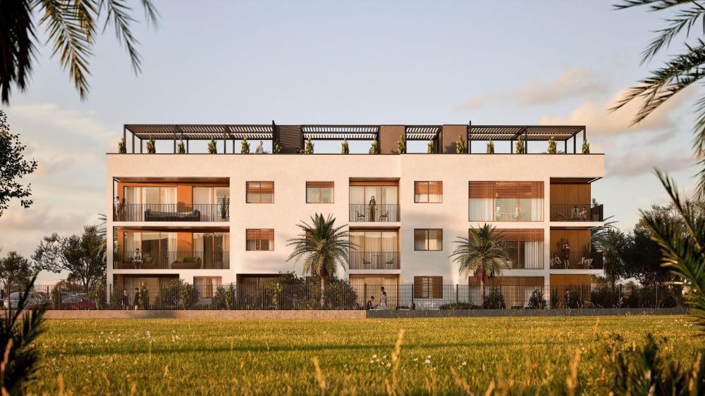 Appartement dans une nouvelle résidence en construction avec vue mer à Nin, Zadar 