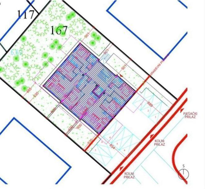 Investment project - land plot with valid building permit and finished basement just 80 meters from the sea Investment project - land plot with valid building permit and finished basement just 80 meters from the sea