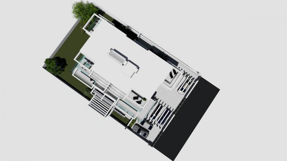 Investment project - land plot with valid building permit and finished basement just 80 meters from the sea Investment project - land plot with valid building permit and finished basement just 80 meters from the sea