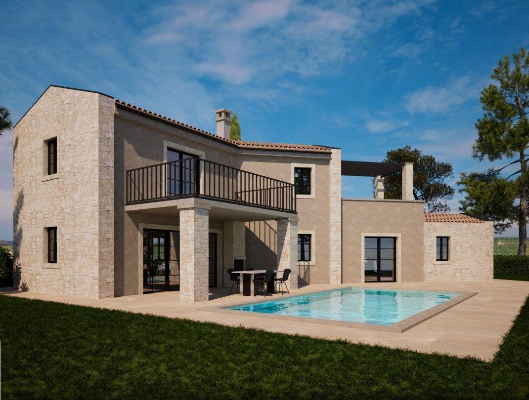 Neue Villa in Poreč, 6 km vom Meer entfernt 