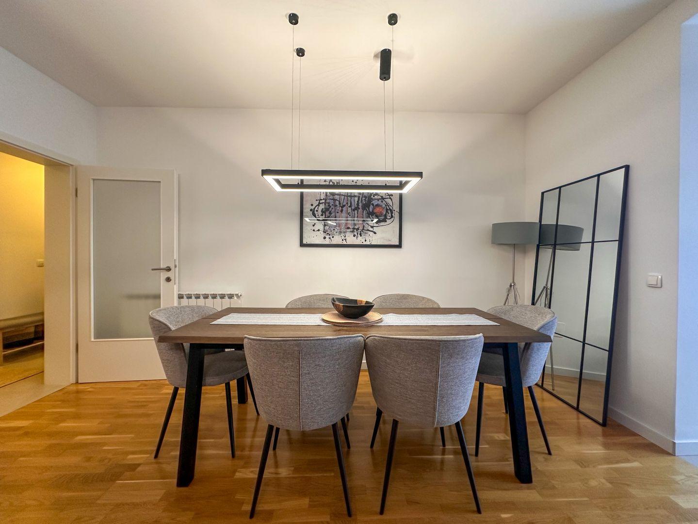 Ground floor in a new building with a beautiful garden and swimming pool in Opatija, for sale Ground floor in a new building with a beautiful garden and swimming pool in Opatija, for sale