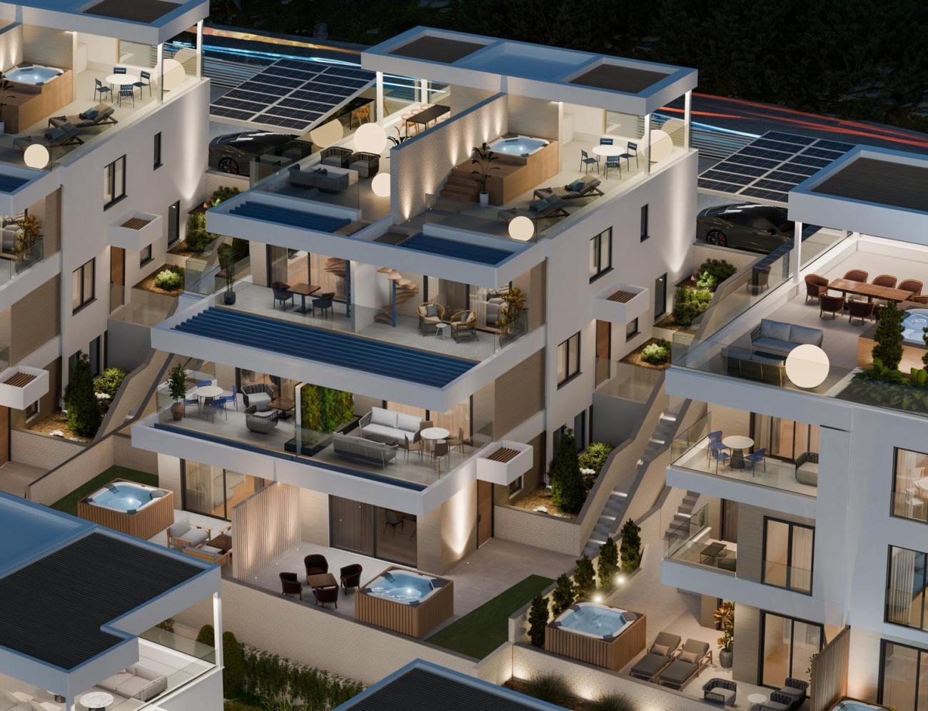 Luxusní penthouse v novém moderním komplexu na Trogiru, Čiovo Luxusní penthouse v novém moderním komplexu na Trogiru, Čiovo