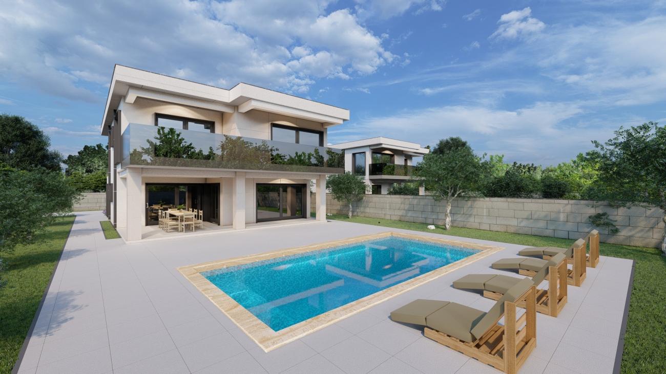 New villa in Linardici, Krk island, for sale New villa in Linardici, Krk island, for sale