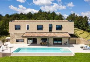 One of the most impressive modern villas in Istria built recently 