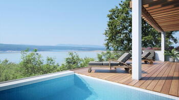 Last luxury apartment in modern residence in Crikvenica with amazing sea views 