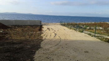 Building land for sale on Vir island,100 meters from the beach, wonderful sea views 