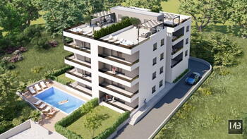 Modern new high-eng residence on Ciovo just 100 meters from the beach 