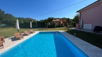 Fascinating villa in Labin area with swimming pool for sale on 2100 sq.m. of land 