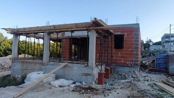 Villa under construction in Labin area 