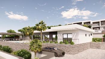 Moderne Villa mit Panoramablick auf das Meer im Bau, Crikvenica 