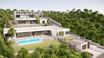 Luxury real estate with a panoramic  sea view in Crikvenica to be completed in 2023 