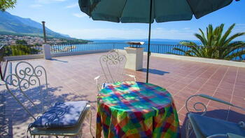 Property of two apartments in Baska Voda with magnificent sea views, just 50 meters from the sea 