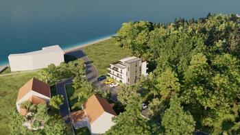 Nouveau projet, première rangée de la mer à Privlaka près de Zadar 
