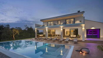 Marvellous new built villa in Porec area 