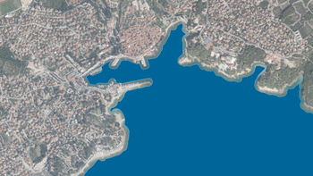 Land plot on Krk just 250 meters from the sea 