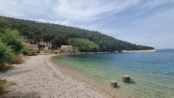 Unique building + agro land on Hvar island, 20 meters from the beach 
