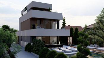 Luxury modern villa in Zadar area (Privlaka), 1st line to the sea 