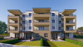 Nový komplex apartmánů v Poreči, 1,5 km od moře 