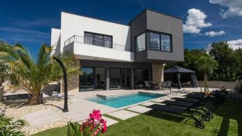 Superb modern villa on Krk 500 meters from the sea 