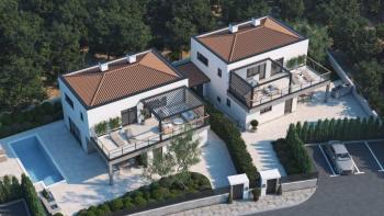 Land plot in Poreč area with building permit for 2 villas  