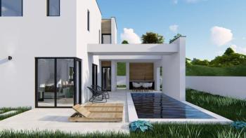 Modernly designed villa with swimming pool in Barbat 