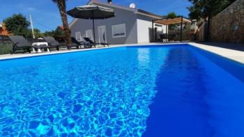 Villa with swimming pool in Garica, Vrbnik, on Krk island  