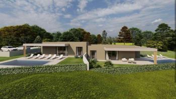 Modern single-family houses with swimming pools in Tinjan area 