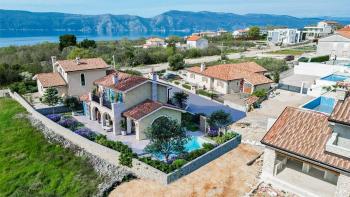 Mediterranean villa with swimming pool in Linardici, Krk island 