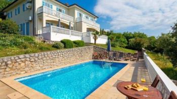 Villa in Brseč, Mošćenička Draga, zu verkaufen 