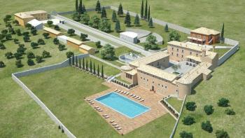 Promising hotel for renovation near Labin 
