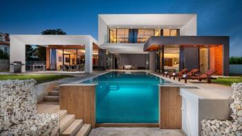 La huitième merveille de l'Istrie - magnifique villa moderne à Liznjan 