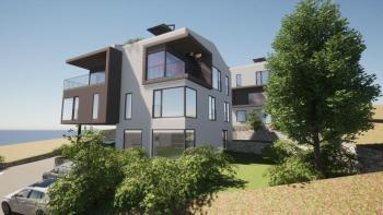 OPATIJA, PAVLOVAC - appartement dans un immeuble neuf près d'Opatija, 180m2 avec vue mer et terrasse sur le toit 
